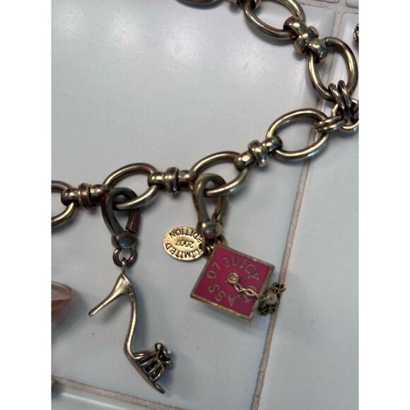 VERY RARE VINTAGE JUICY COUTURE CHARM BRACELET VHTF 2001 2000s Y2K - Picture 5 of 16